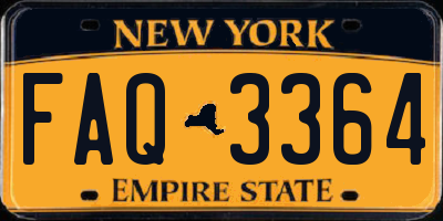 NY license plate FAQ3364