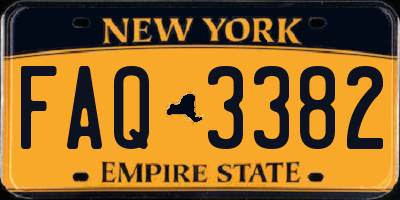NY license plate FAQ3382