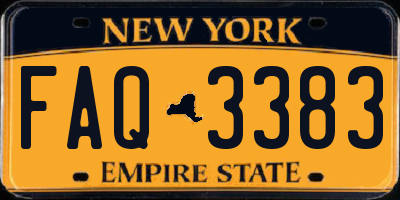 NY license plate FAQ3383