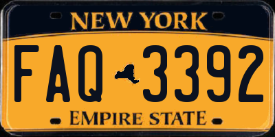 NY license plate FAQ3392