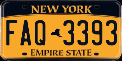 NY license plate FAQ3393