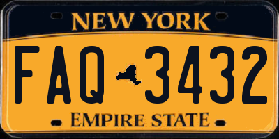 NY license plate FAQ3432