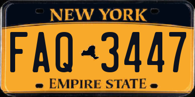 NY license plate FAQ3447