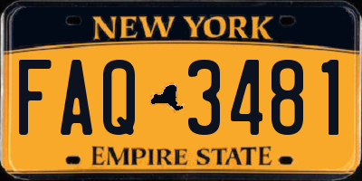 NY license plate FAQ3481