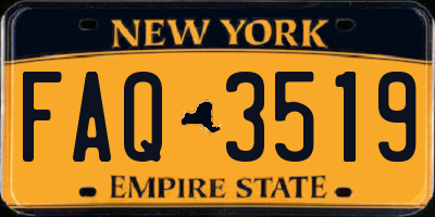NY license plate FAQ3519