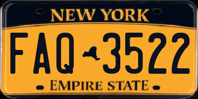NY license plate FAQ3522