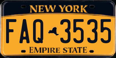 NY license plate FAQ3535