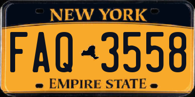 NY license plate FAQ3558