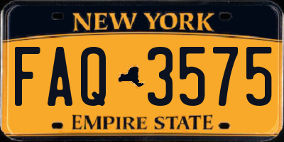 NY license plate FAQ3575