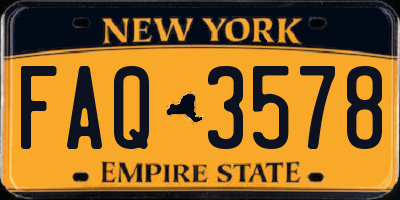 NY license plate FAQ3578