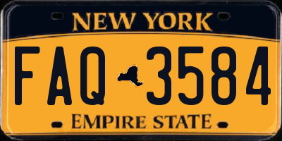 NY license plate FAQ3584
