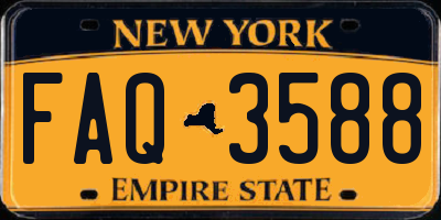 NY license plate FAQ3588