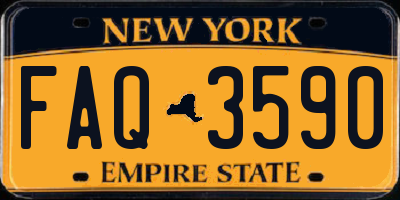 NY license plate FAQ3590