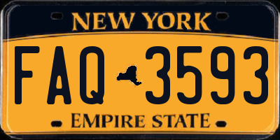 NY license plate FAQ3593