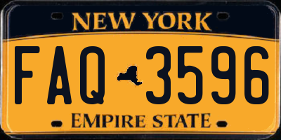 NY license plate FAQ3596