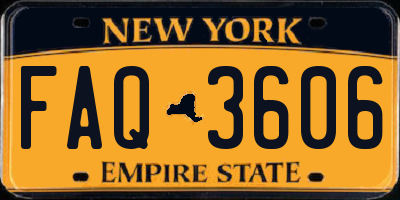 NY license plate FAQ3606