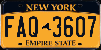 NY license plate FAQ3607