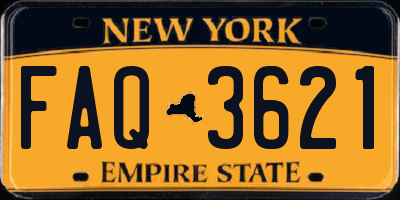 NY license plate FAQ3621