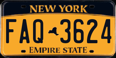 NY license plate FAQ3624