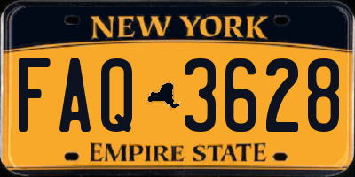 NY license plate FAQ3628