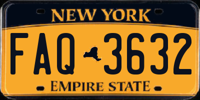 NY license plate FAQ3632