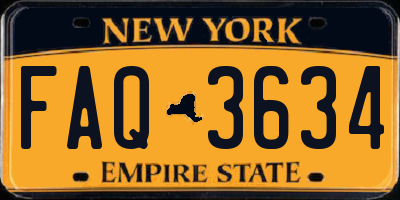 NY license plate FAQ3634