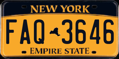 NY license plate FAQ3646