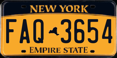 NY license plate FAQ3654