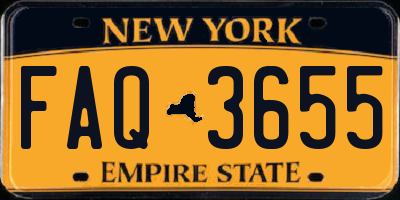 NY license plate FAQ3655