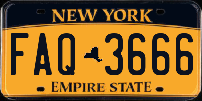 NY license plate FAQ3666