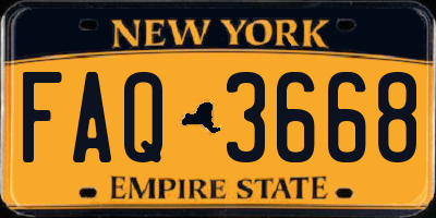 NY license plate FAQ3668