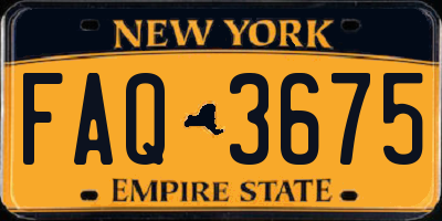 NY license plate FAQ3675