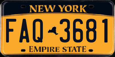 NY license plate FAQ3681