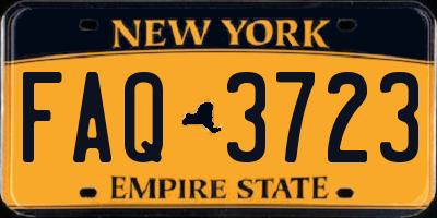 NY license plate FAQ3723