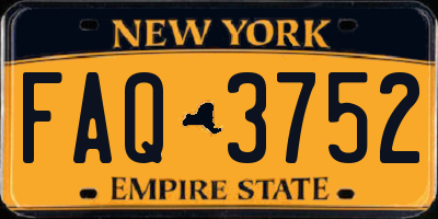 NY license plate FAQ3752