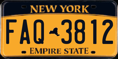 NY license plate FAQ3812
