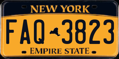 NY license plate FAQ3823