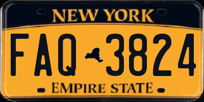 NY license plate FAQ3824