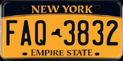NY license plate FAQ3832