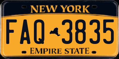 NY license plate FAQ3835