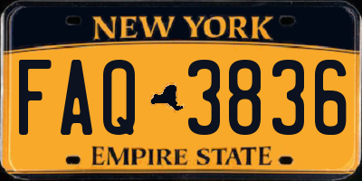 NY license plate FAQ3836