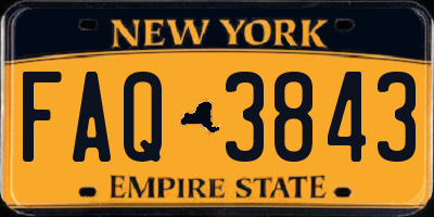 NY license plate FAQ3843