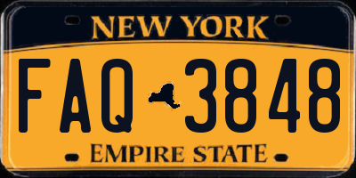 NY license plate FAQ3848