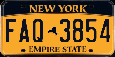 NY license plate FAQ3854