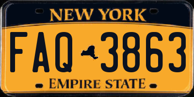 NY license plate FAQ3863