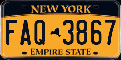 NY license plate FAQ3867