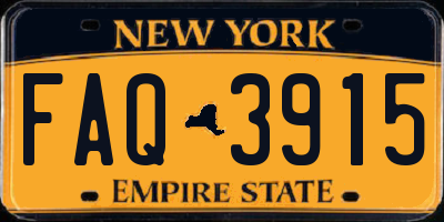 NY license plate FAQ3915