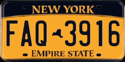 NY license plate FAQ3916