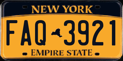 NY license plate FAQ3921
