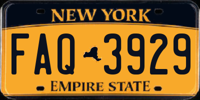 NY license plate FAQ3929